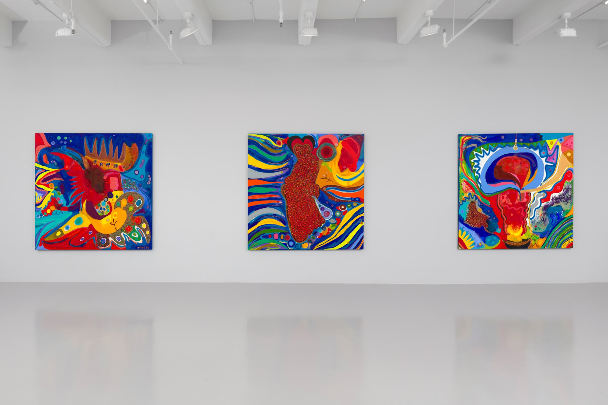 Installation View: The Selves