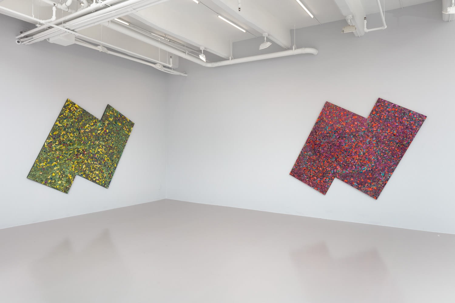 Installation view of Alteronce Gumby: Prince of the Far Rainbow