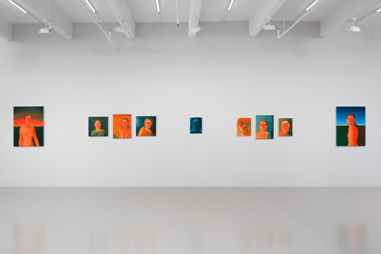 Installation view of Na Kim: Memory Palace at Nicola Vassell Gallery. Photo: Lance Brewer