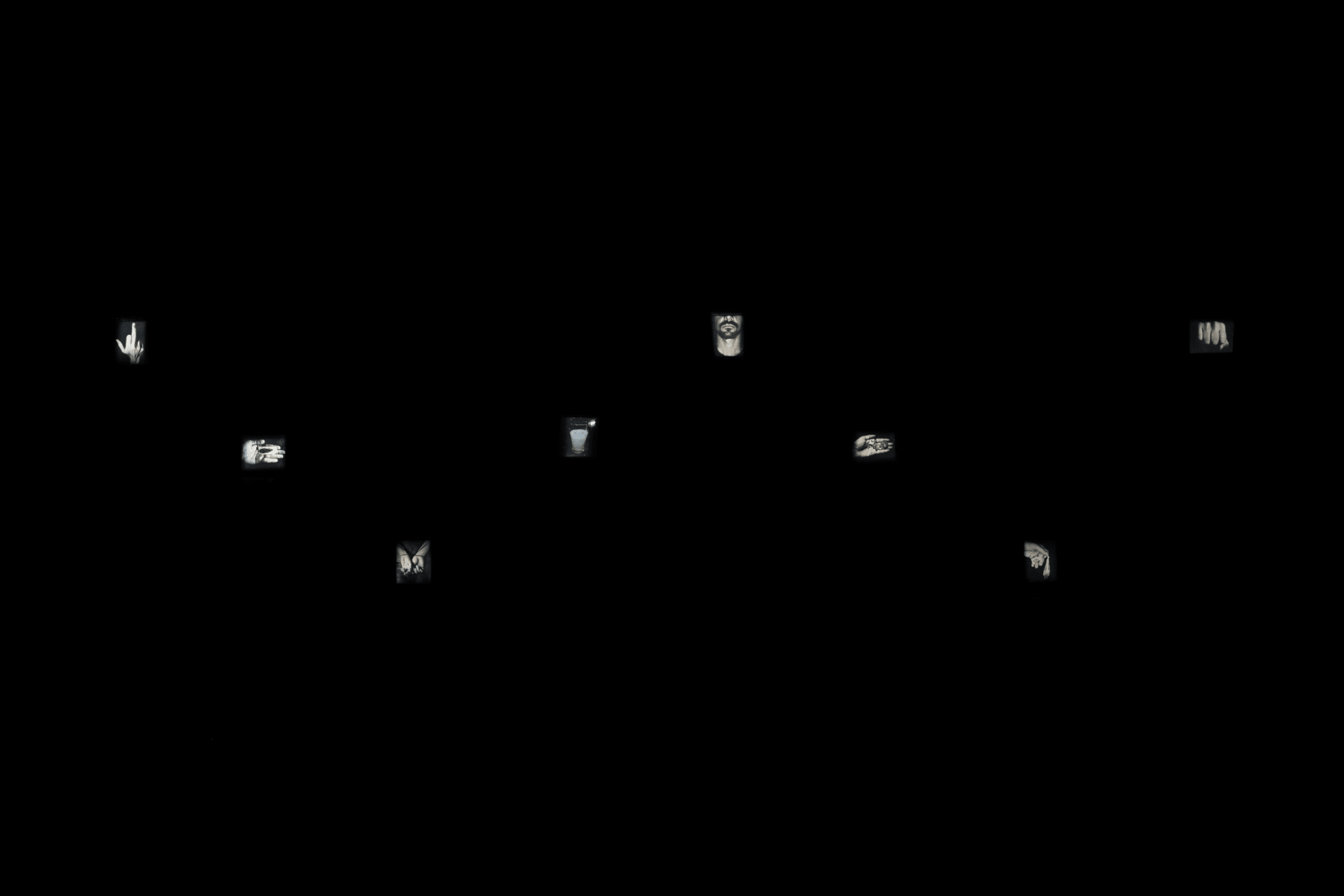 Installation view, ‘James Tylor: Turrangka…in the shadows’, UNSW Galleries, Sydney 2023 Photography: Jacquie Manning