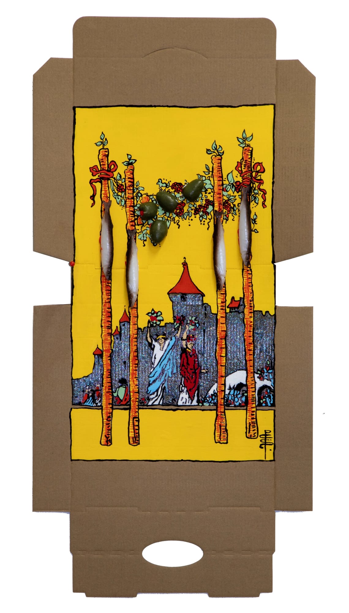 Claire Healy & Sean Cordeiro: Cheese Grease Geomancy.