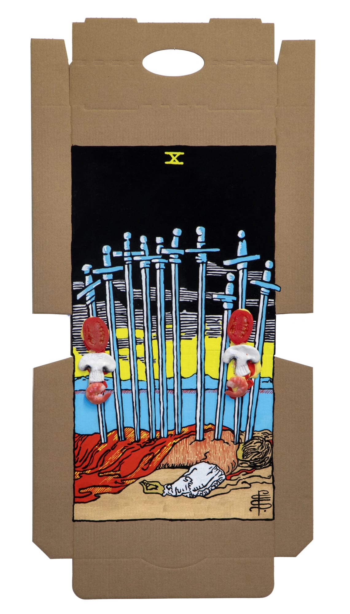 Claire Healy & Sean Cordeiro: Cheese Grease Geomancy.