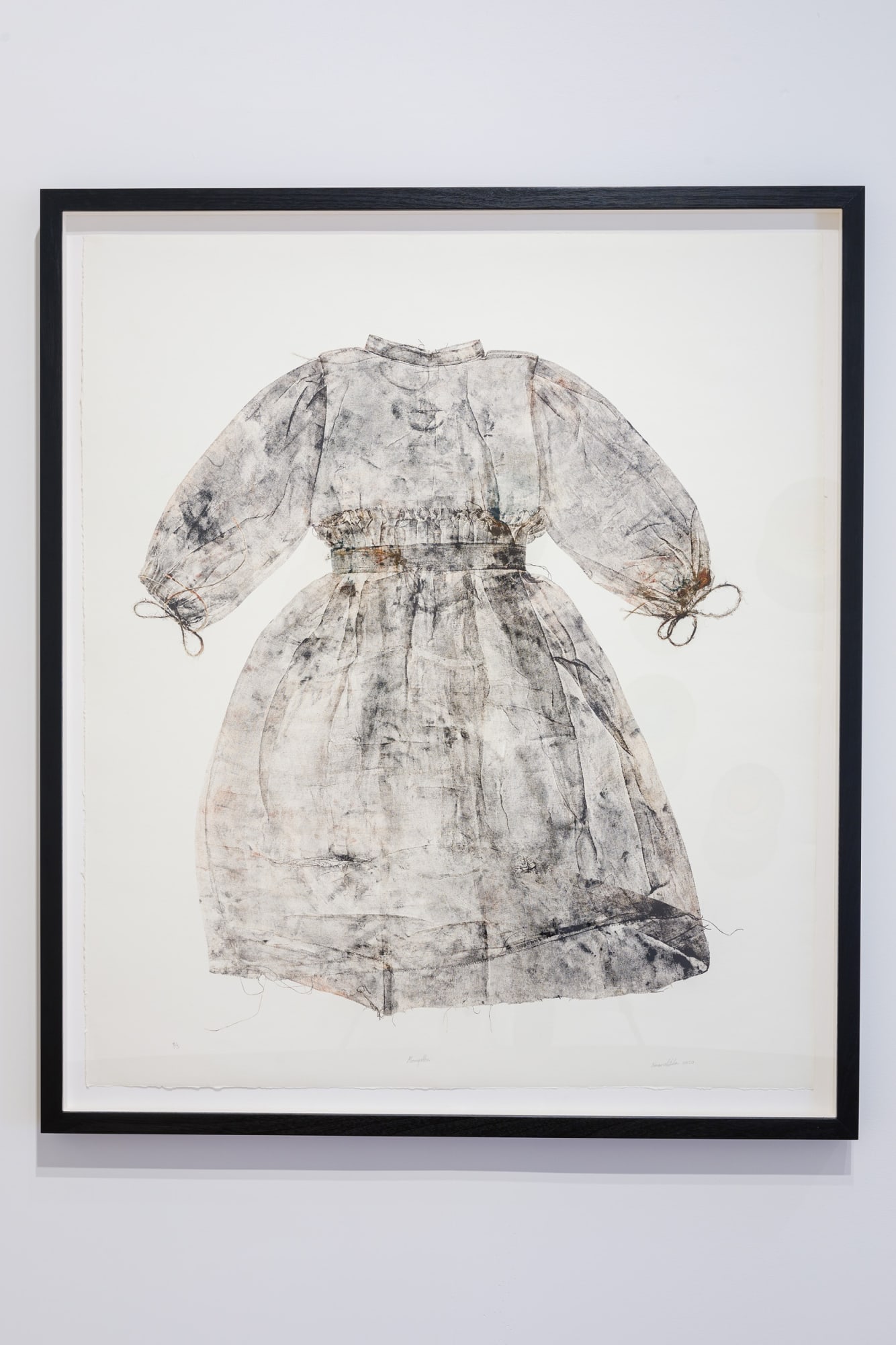 Moongalba (girl), 2021 monoprints on Hahnemühle paper 120 x 80 cm