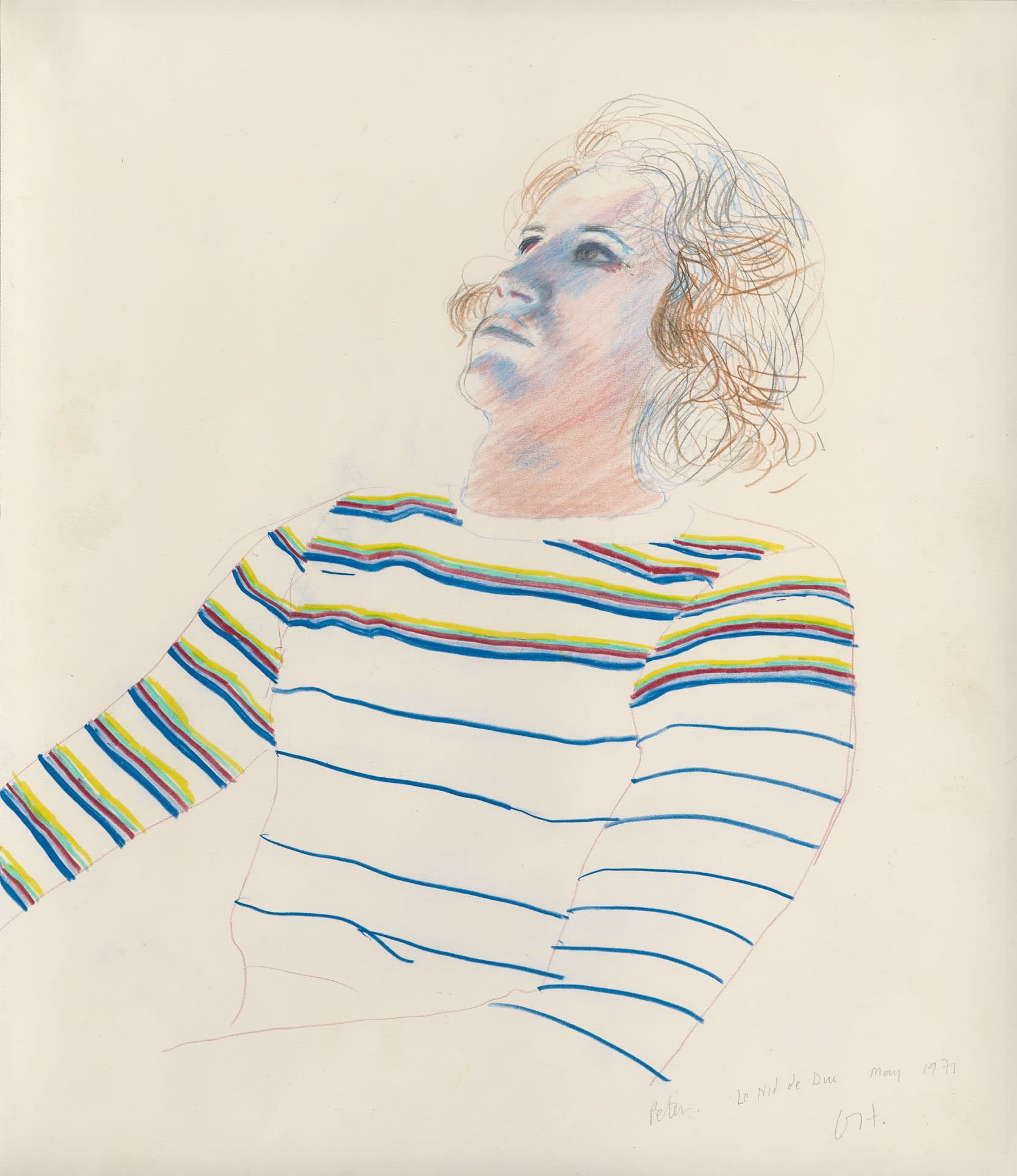 Peter, Le Nid Du Duc, 1971, © David Hockney