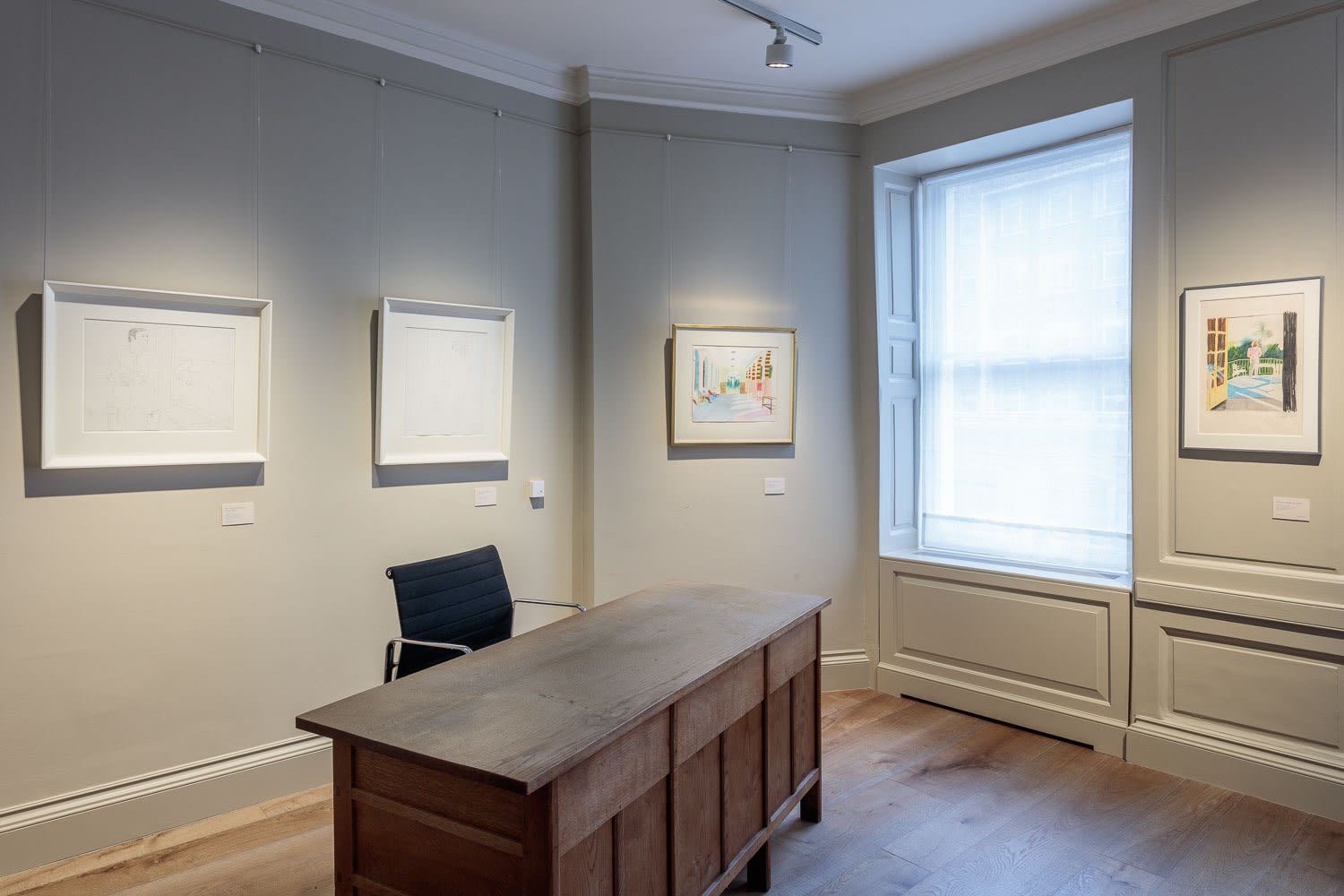 David Hockney, Early Drawings