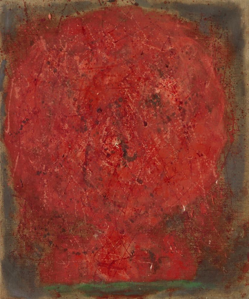 Head 1, 1955, oil on canvas, 76.2 x 63.5 cm