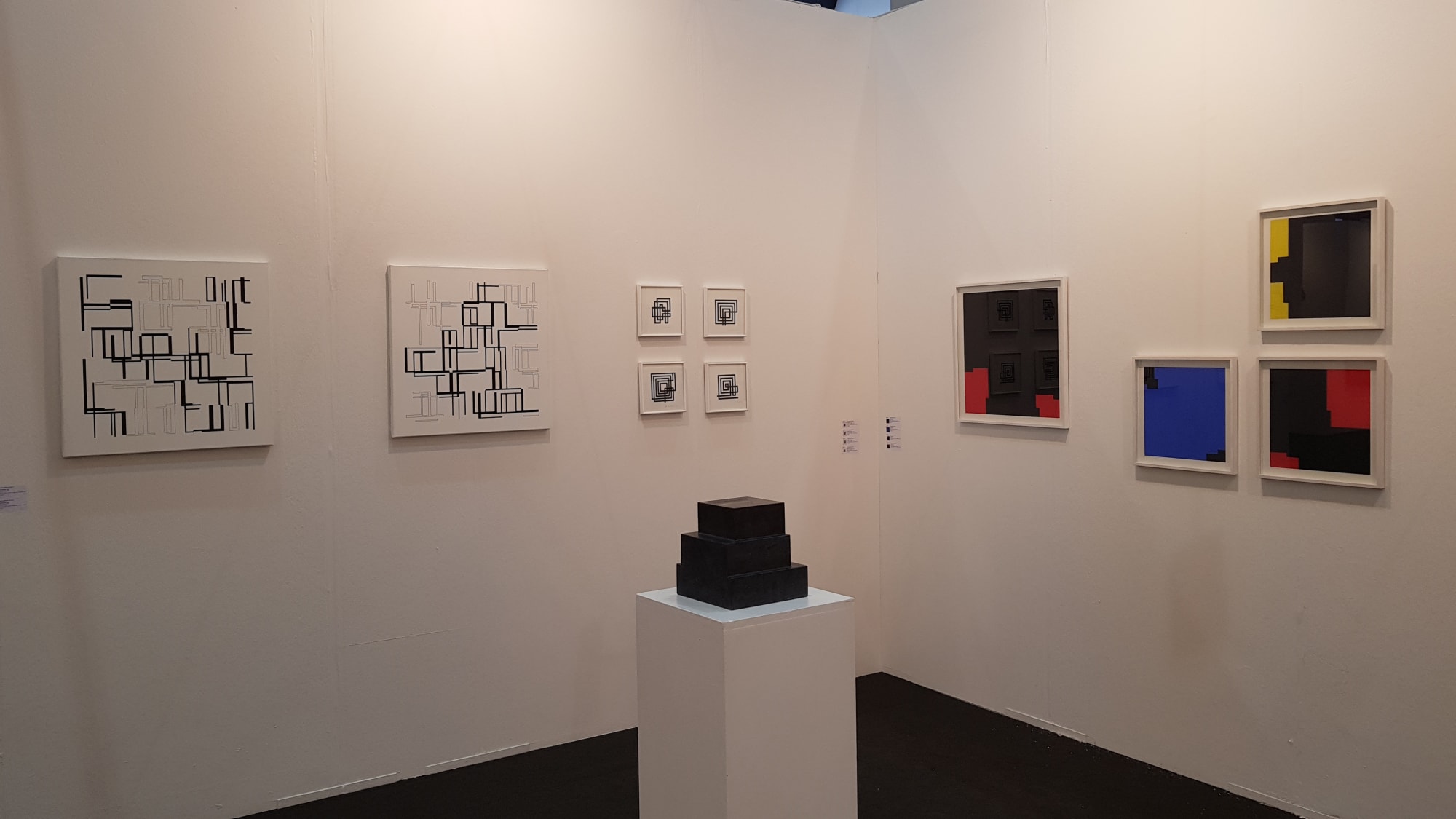 Ode Bertrand + François Perrodin + Yves Popet @ Art Karlsruhe 2018 - Allemagne