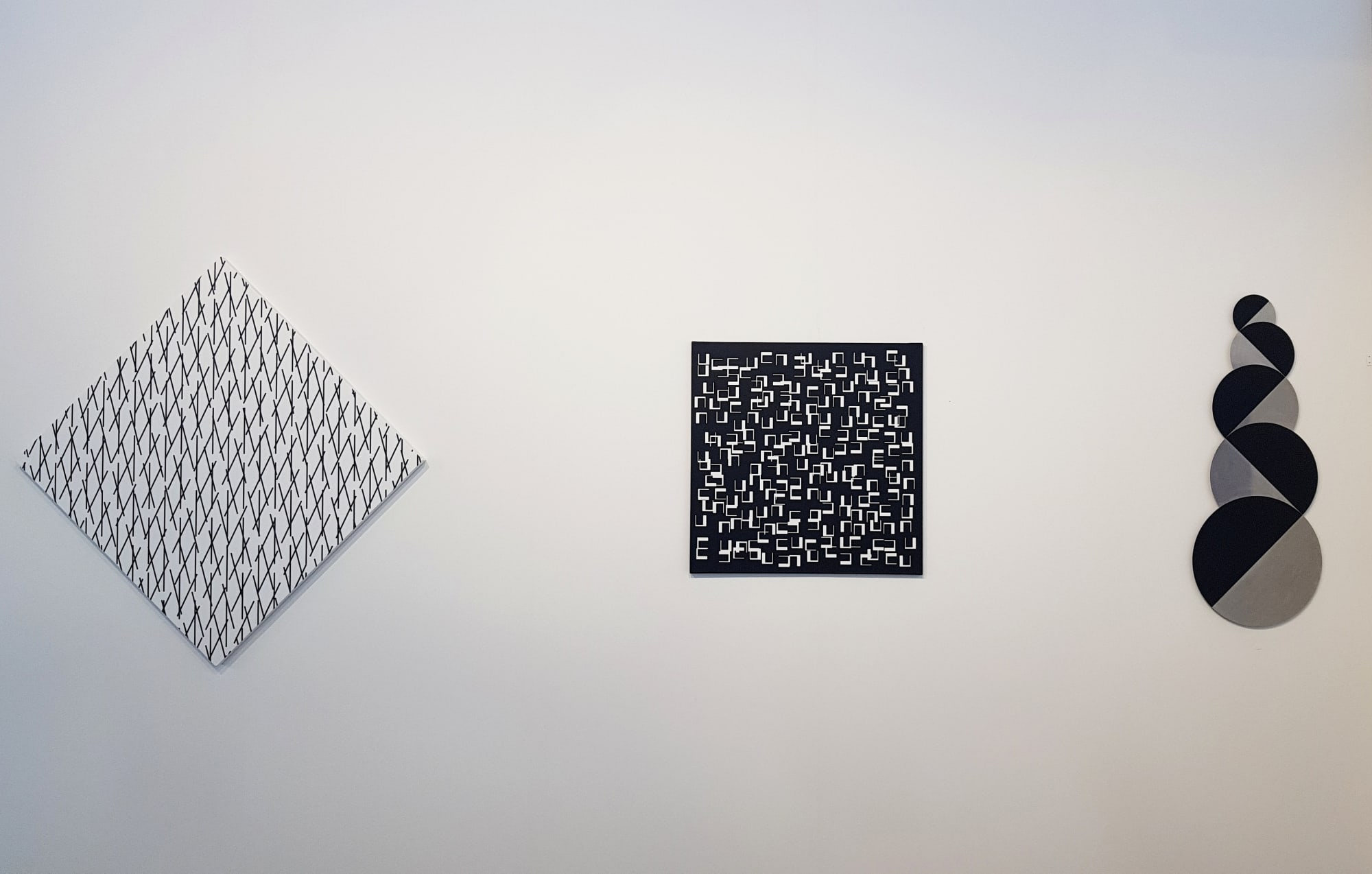 François Morellet + Vera Molnar + Norman Dilworth @ Art Brussels art fair 2019