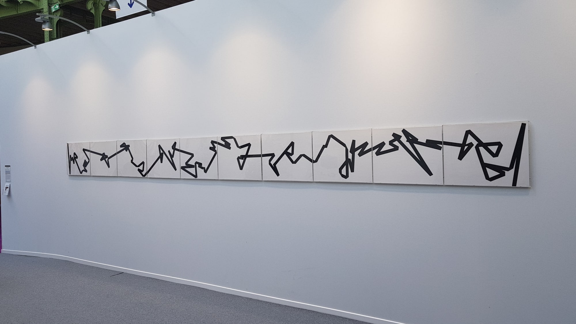 Vera Molnar / solo-show @ Art Paris art fair 2019 - Grand-Palais