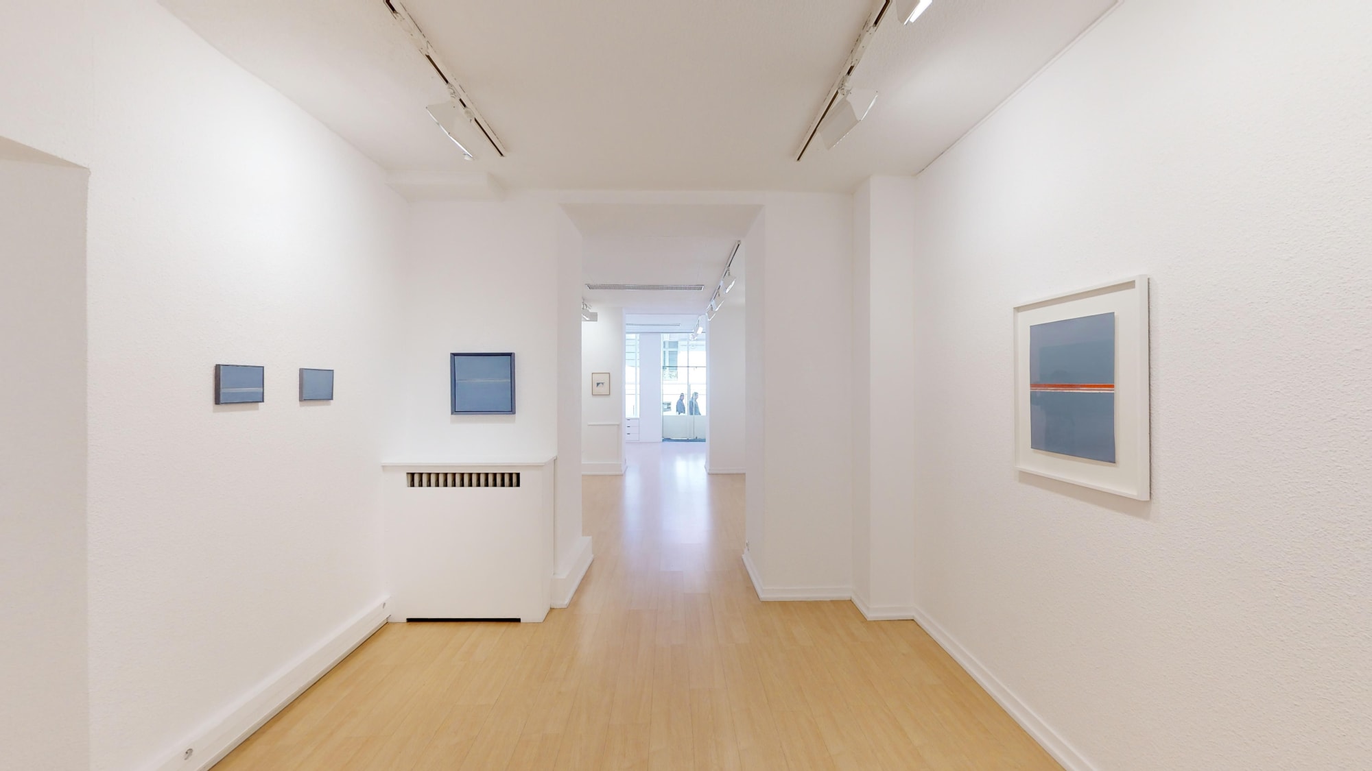 Geneviève Asse / Bleu, exposition personnelle / Oniris 2020