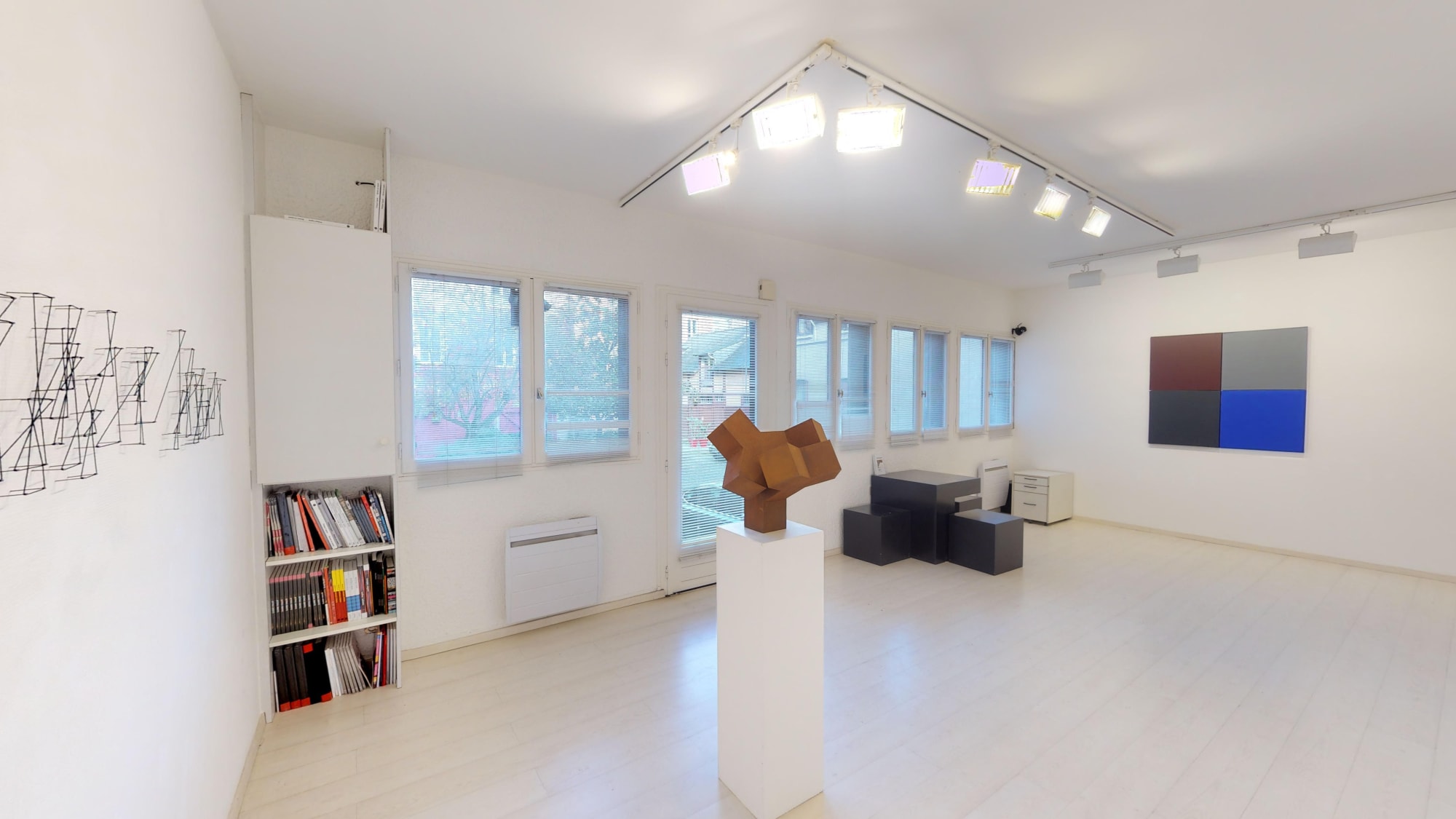 Vera Molnar, Norman Dilworth & Aurelie Nemours / exposition de groupe Vera Molnar & Friends / Oniris 2019