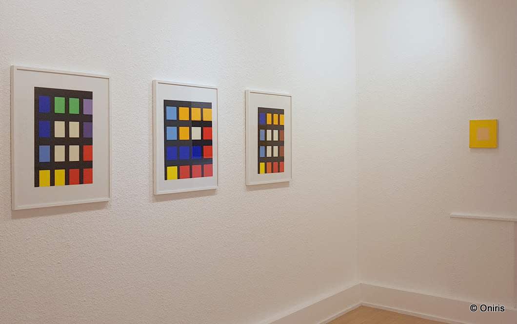 Aurelie Nemours / Polychromie, exposition personnelle / Galerie Oniris 2019