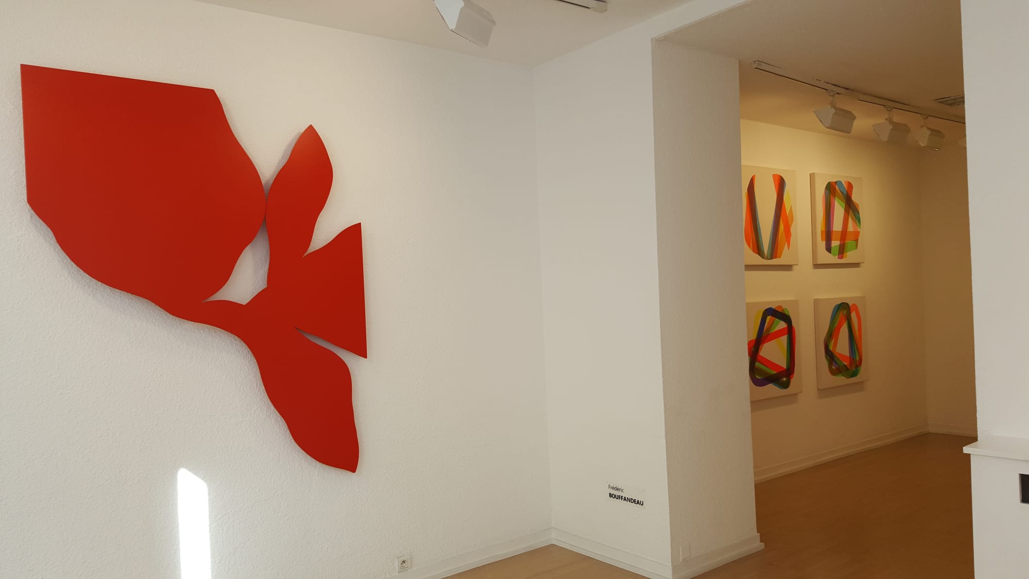 Frédéric Bouffandeau / Peintures, sculptures et néons, exposition personnelle / Oniris 2017