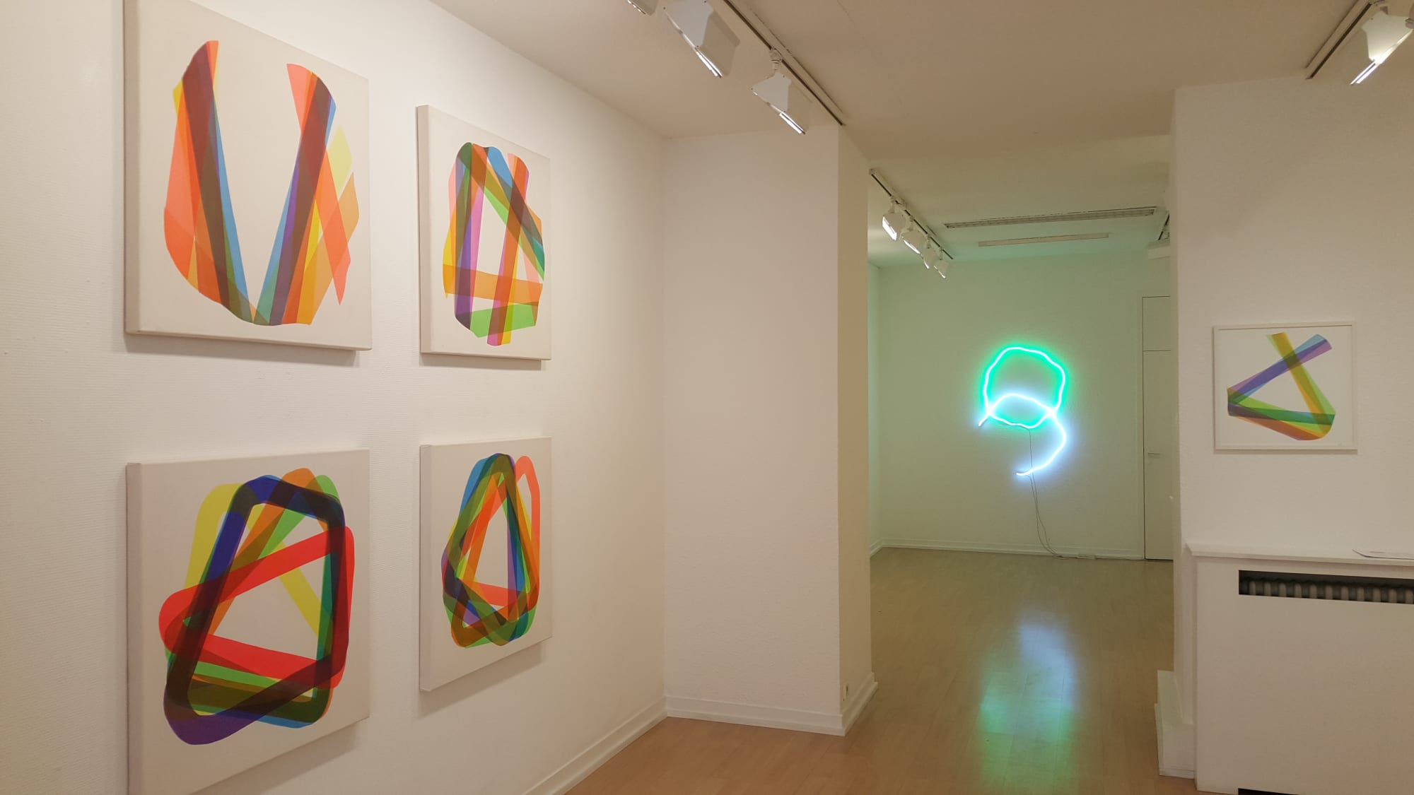 Frédéric Bouffandeau / Peintures, sculptures et néons, exposition personnelle / Oniris 2017