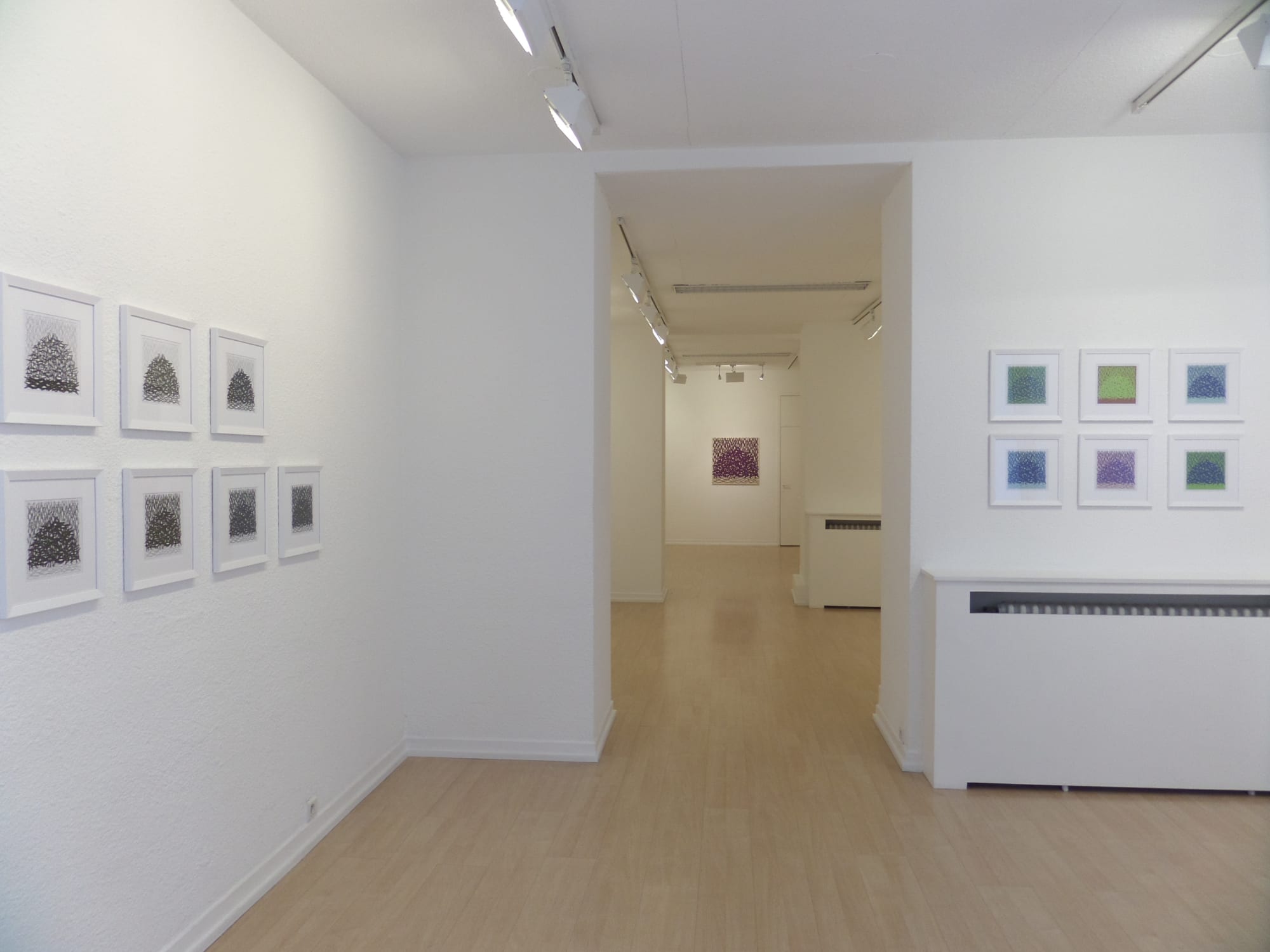 Vera Molnar / Lignes ou meules, exposition personnelle / Oniris 2013