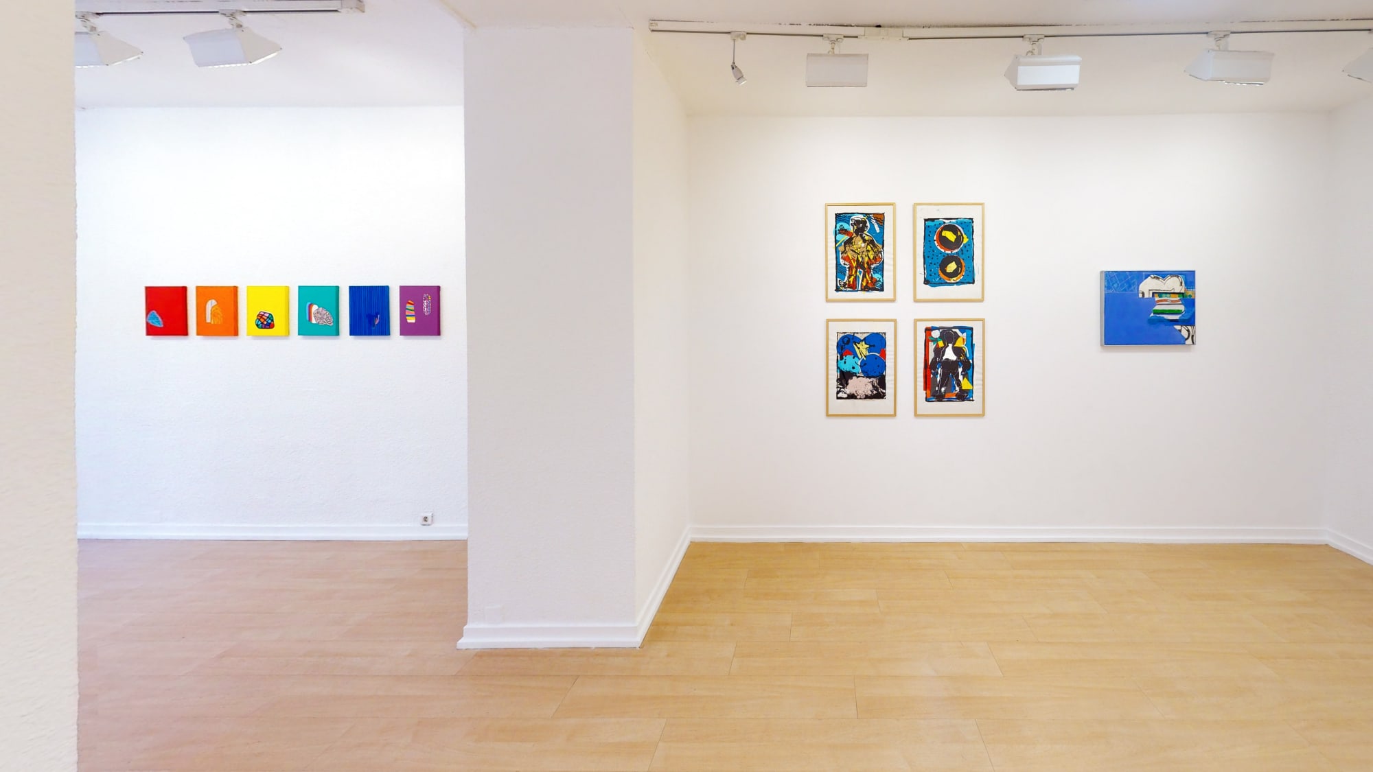 Petits Formats & Oeuvres sur Papier / exposition de groupe des artistes de la galerie / Oniris 2020-2021