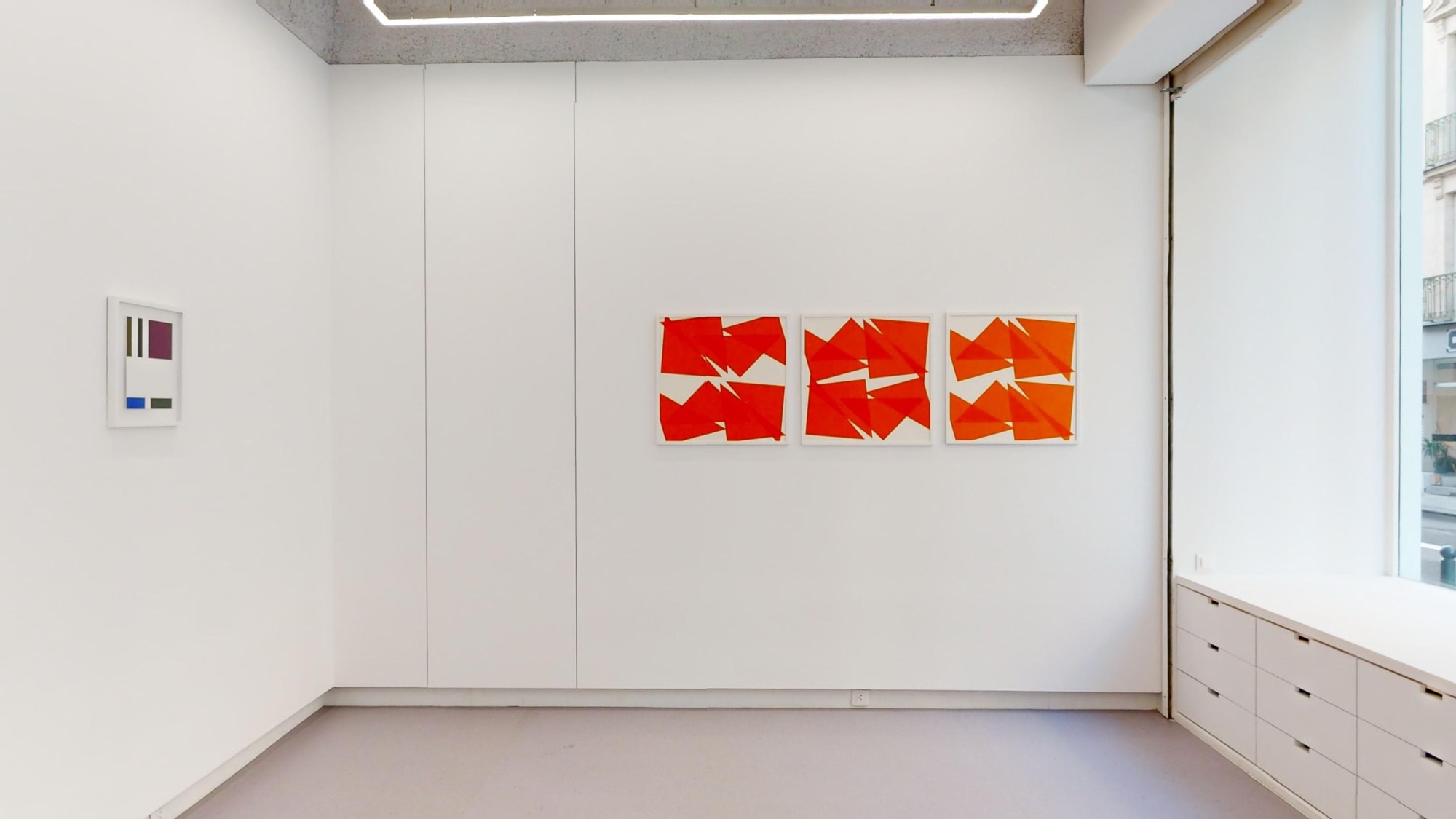 Aurelie Nemours + Vera Molnar