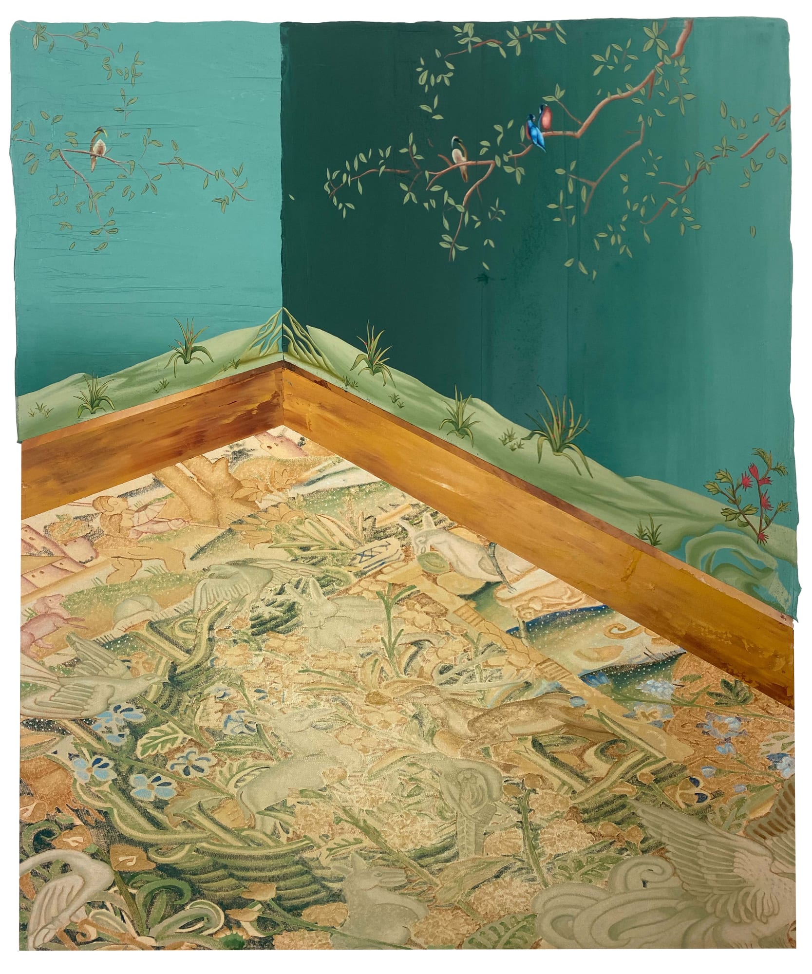 Stephen Thorpe 斯蒂芬·索普, Enter the Forest at the Darkest Point, 2022