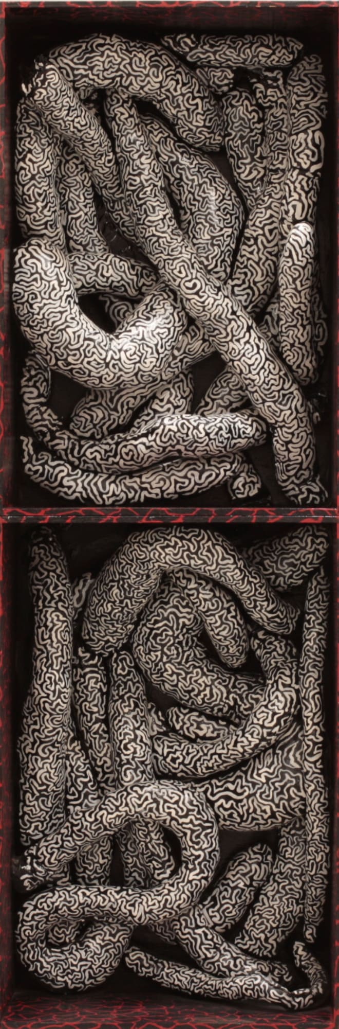 YAYOI KUSAMA The Night 1983 Mixed media 180 x 60.8 x 39.5 cm