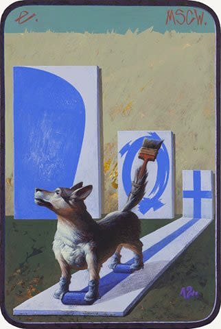 Egor Koshelev Canine Abstractionism, 2012