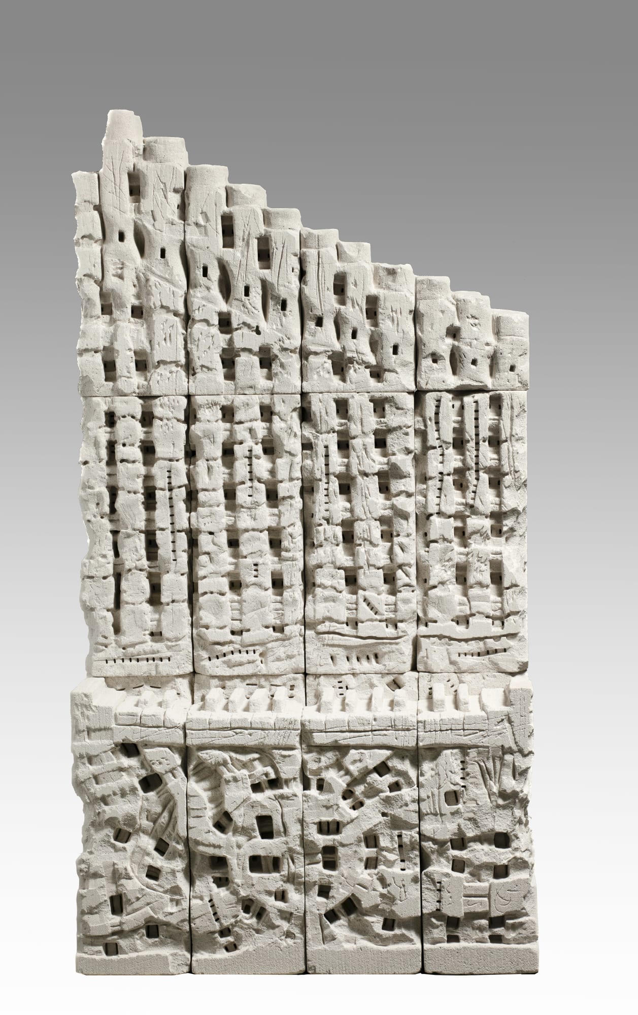 Kolya Sadovnik O-1, 2025 aerated concrete, varnish 180 х 100 х 40 cm