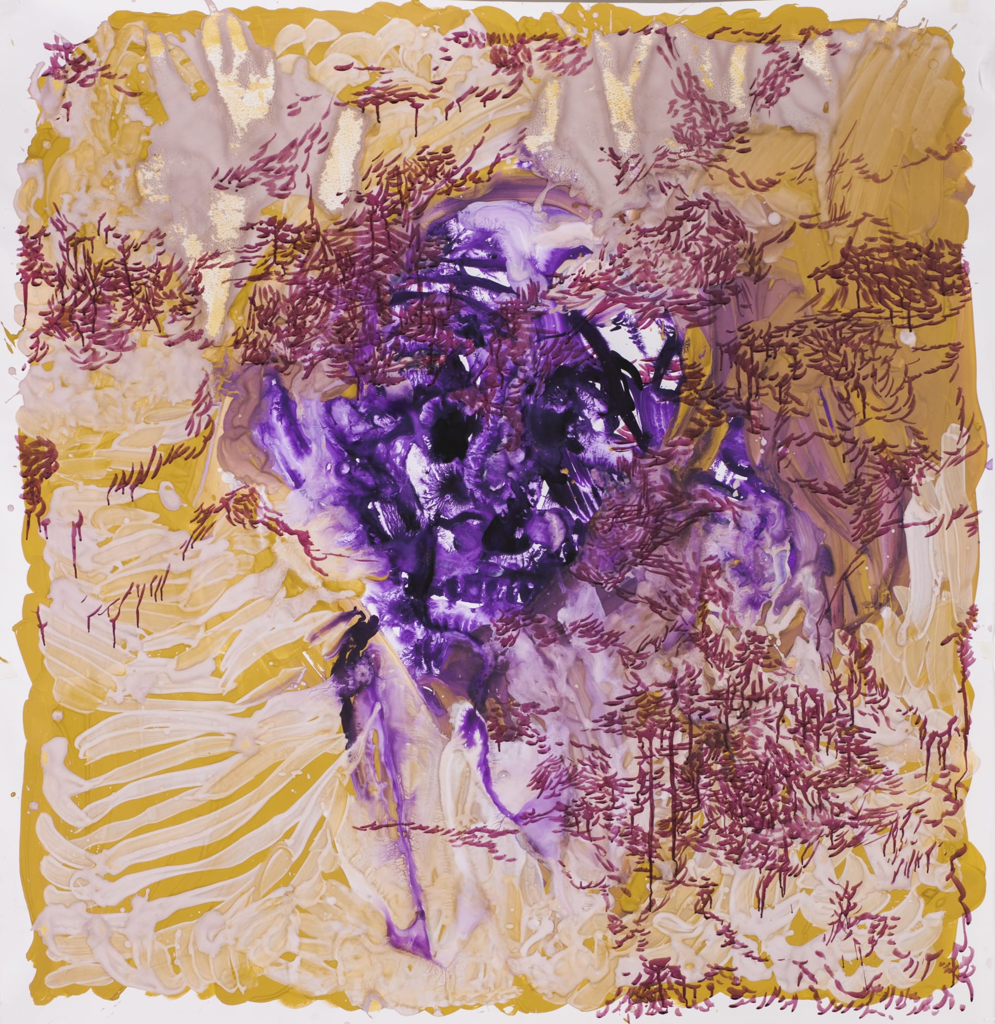 Vlad Kulkov Child, 2025 ink on paper 167 х 150 см