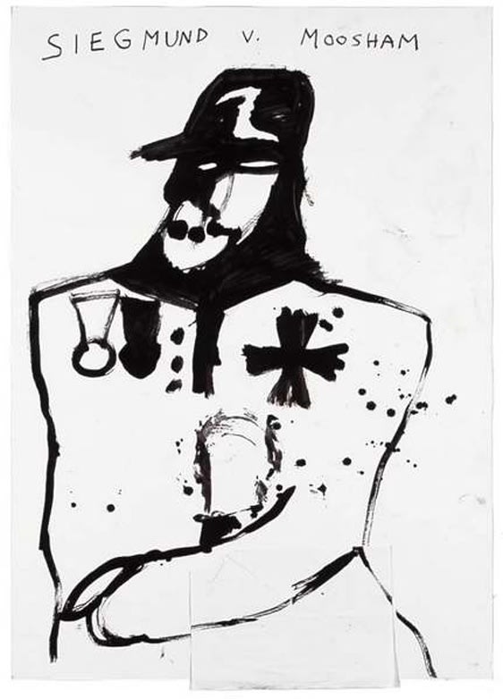 Jonathan Meese [07] OHNE TITEL (SIEGMUND V. MOOSHAM), 2000