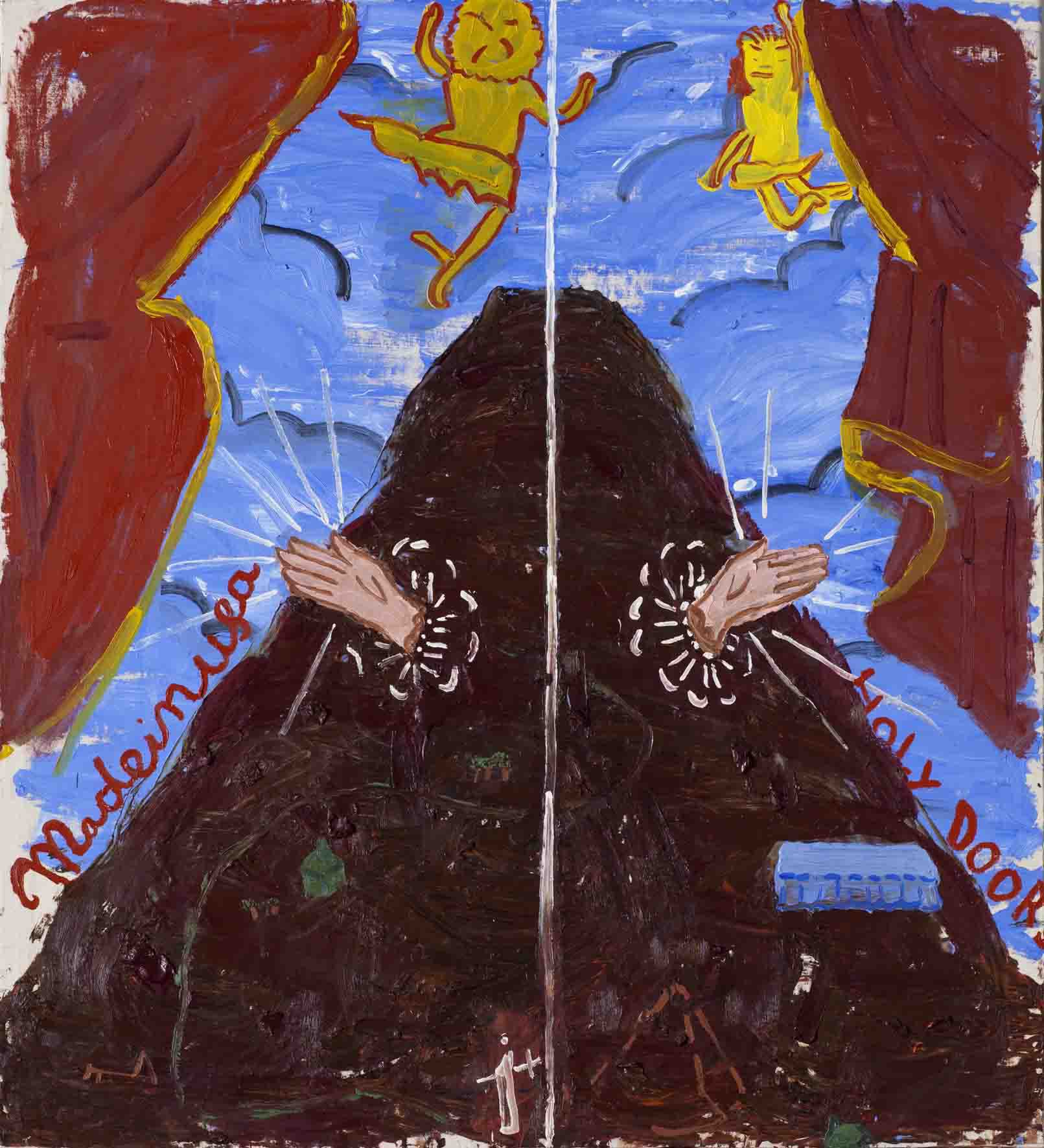 Rose Wylie Holy Doors Picture (film notes), 2011