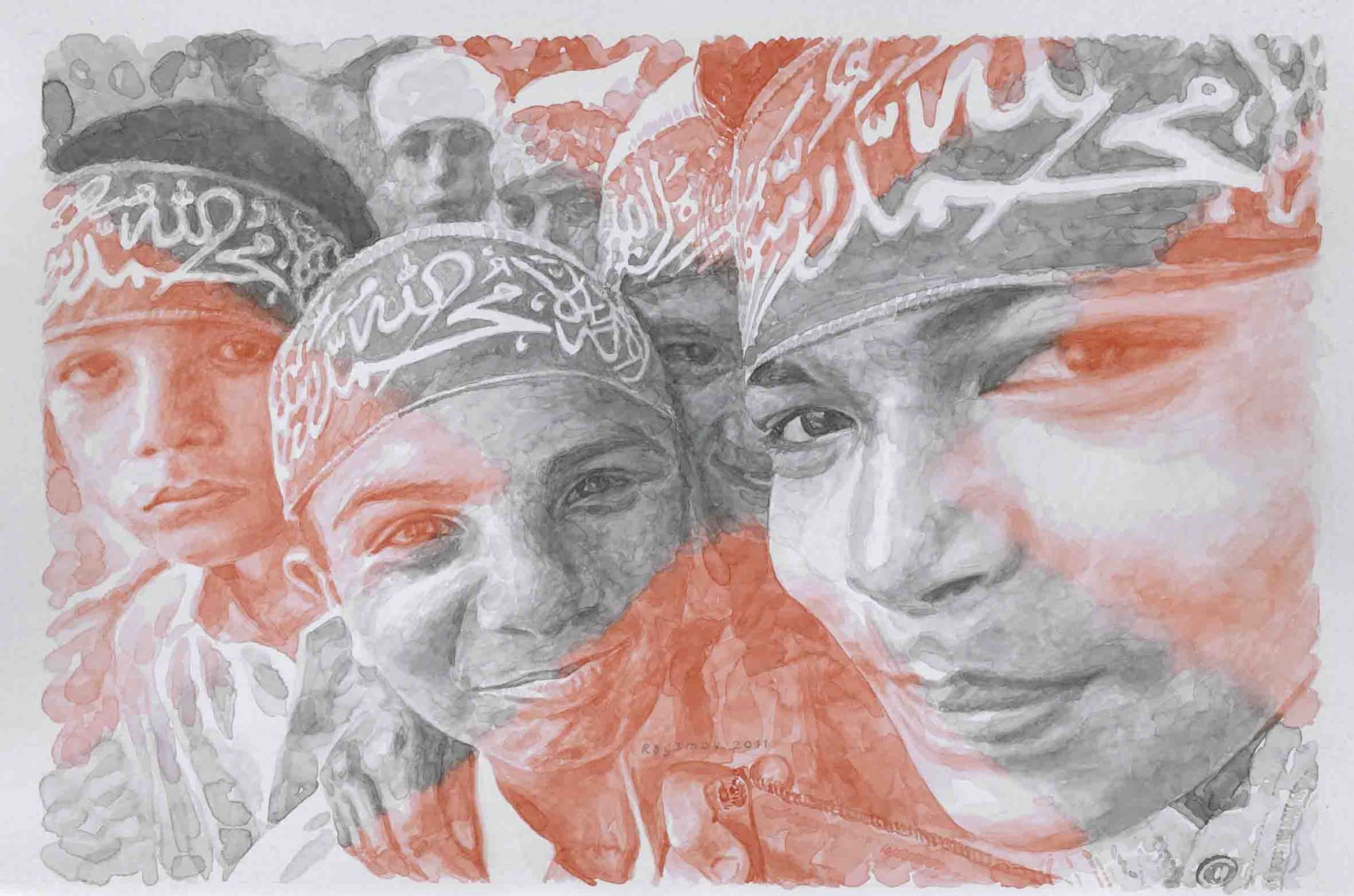 Kerim Ragimov #4 from the series FEAR FAIR, 2011