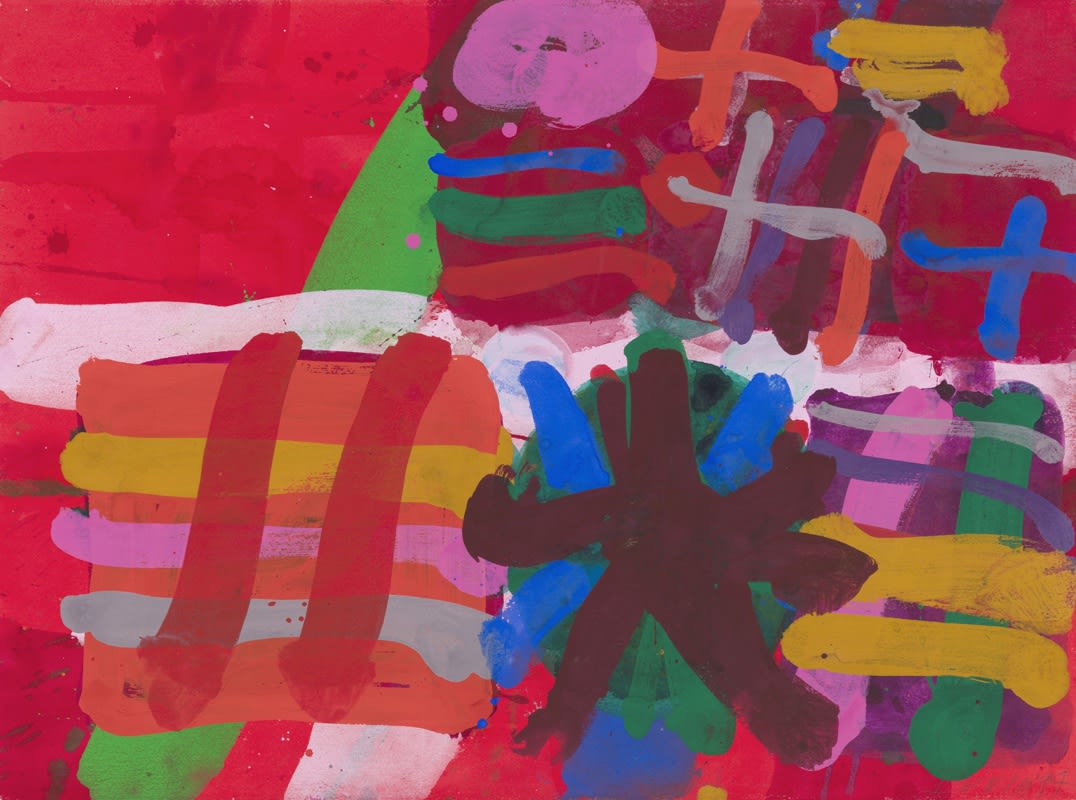 Albert Irvin: Blenkarne 4