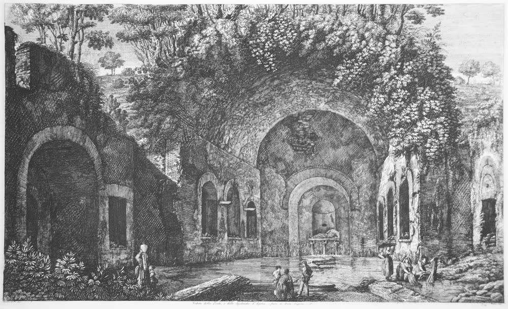 "Roman Antiquities" by Luigi Rossini (1790 - 1857)