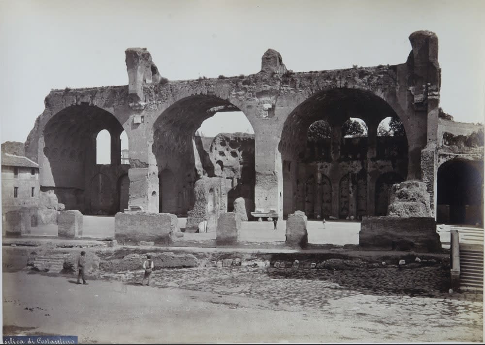 Rome seen by painters - photographers of the second half of the 19th century