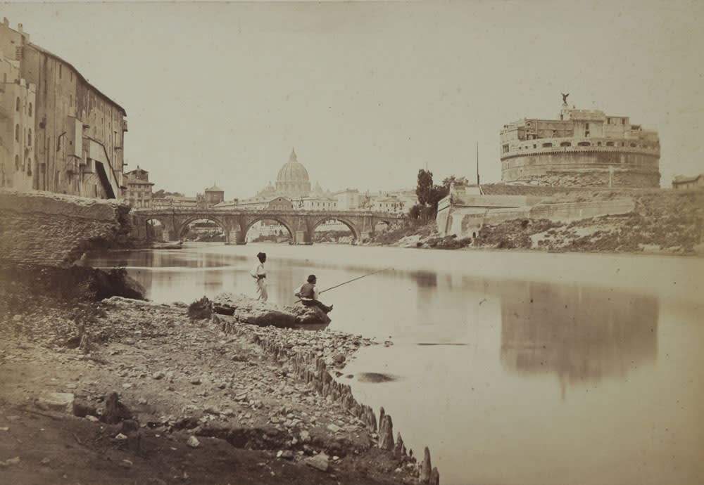 Rome seen by painters - photographers of the second half of the 19th century