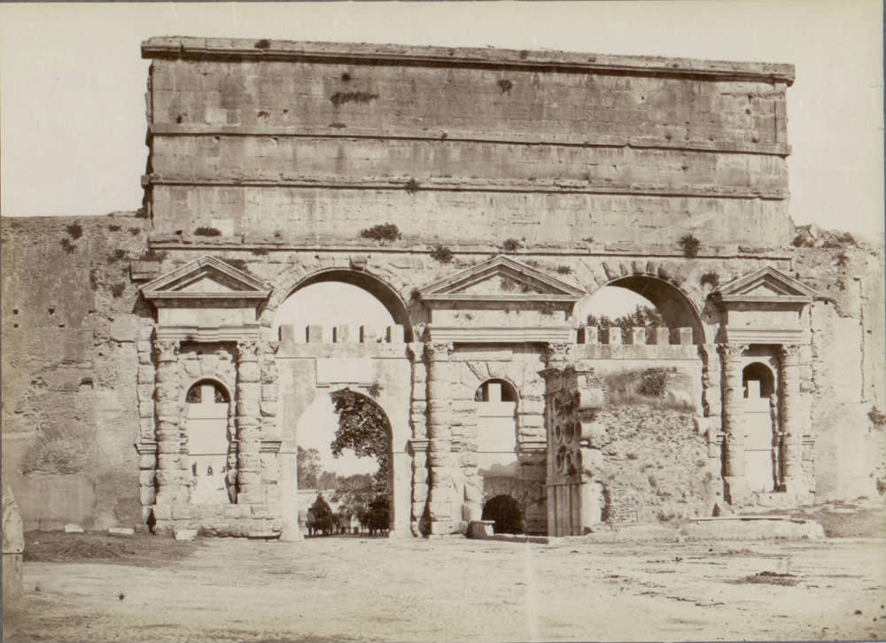 Rome seen by painters - photographers of the second half of the 19th century