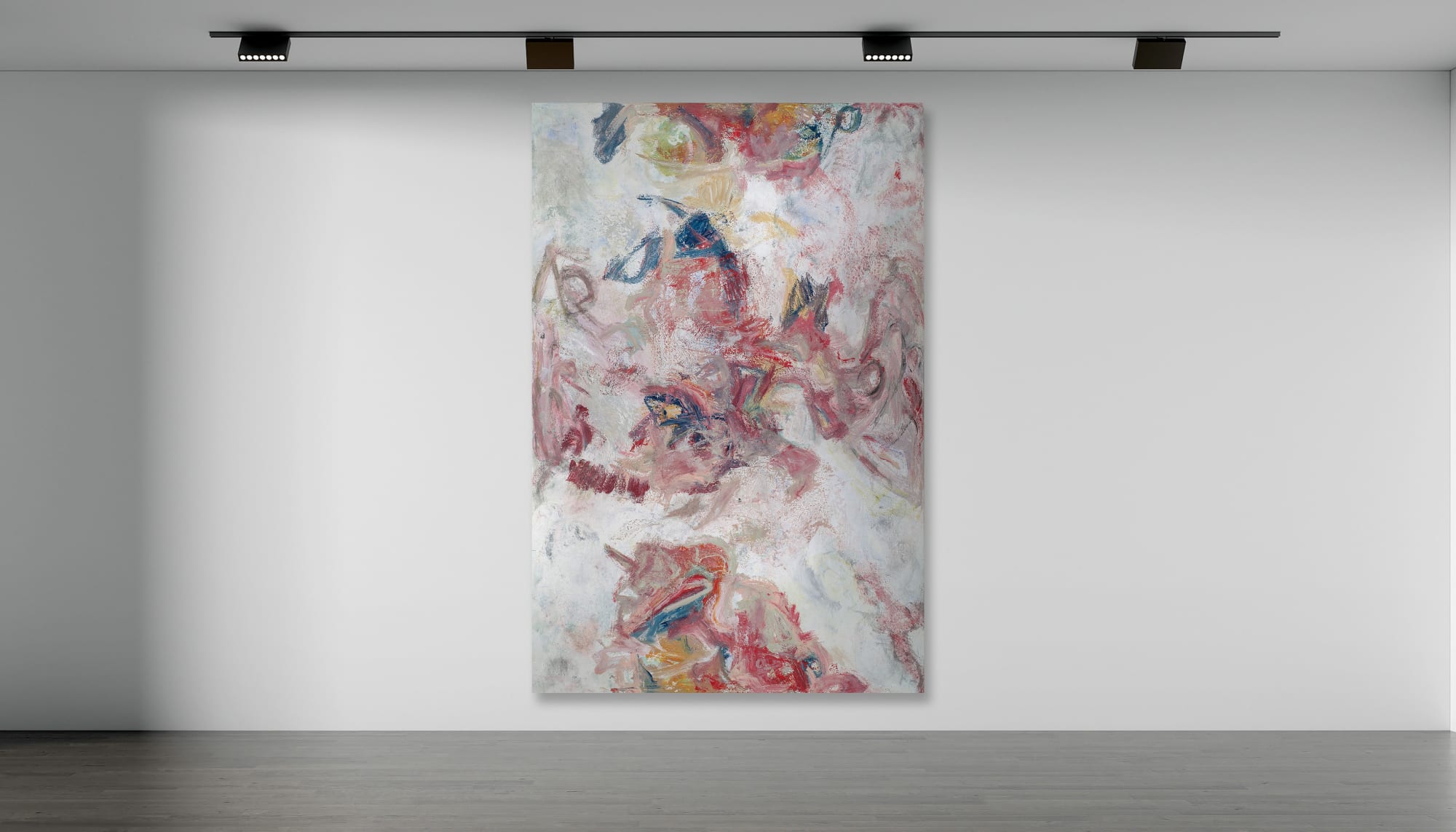 Patricia Qualls Finding Our True North, With Peace, 2020 Mixed Media on Canvas 108 x 72 in