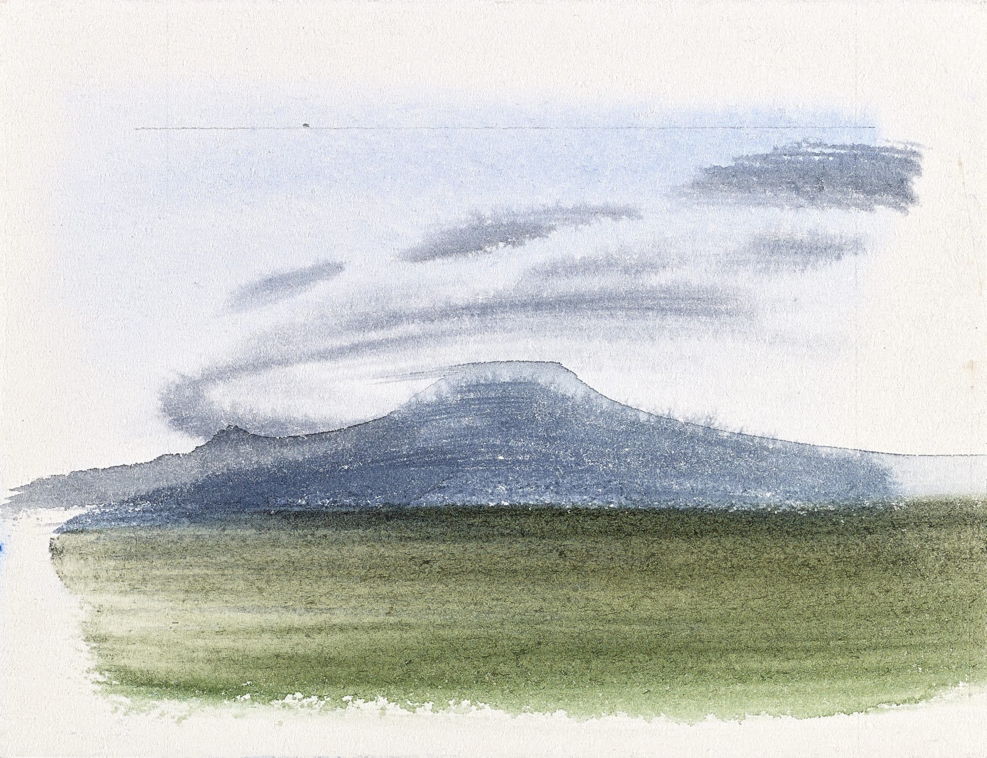 David Gentleman, Kenya: Kilimanjaro from Amboseli, 1976