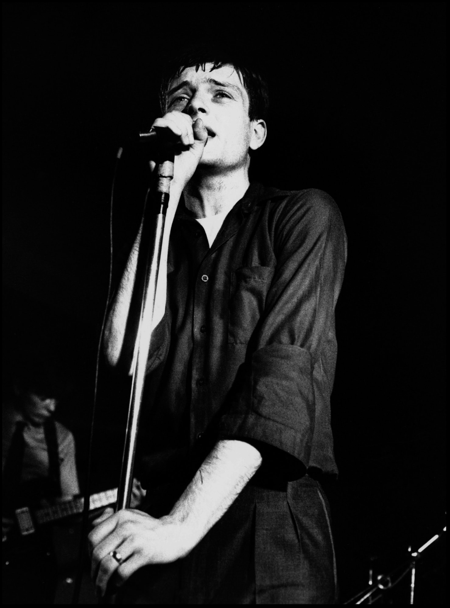 Kevin Cummins 8.Ian Curtis, Joy Division, The Factory Hulme, Manchester 13 July 1979, 2006 Gelatin-silver print. Edition of 75 40.6 x 50.8 cm 16 x 20 in Edition of 75