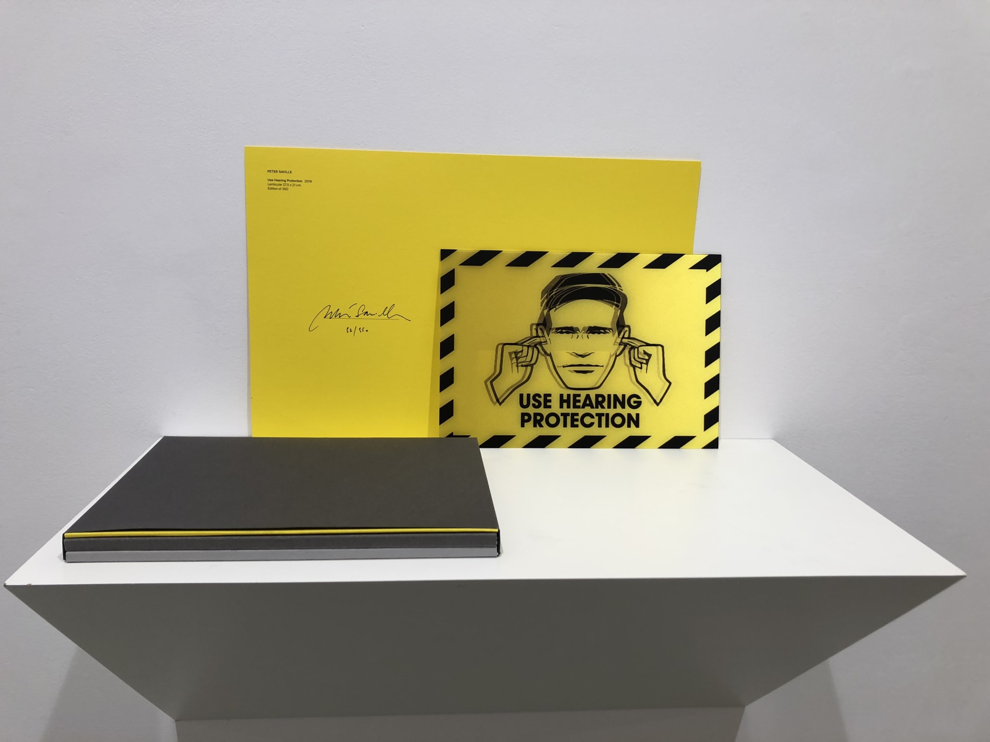 Peter Saville and Anna Blessmann