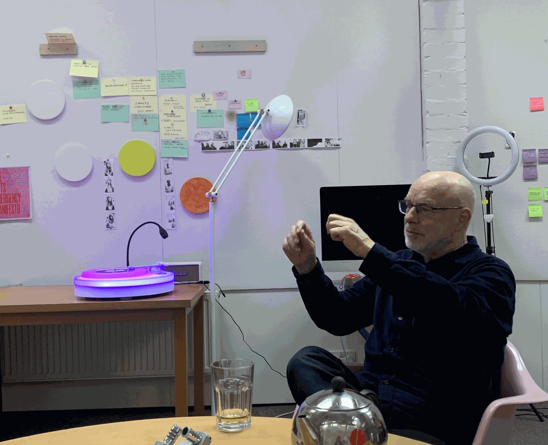 Works: 'Inside Brian Eno's Studio | Zane Lowe Interview'