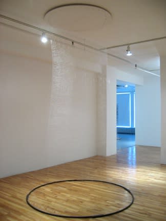 Karilee Fuglem, "A continuous thread", 2005, nylon monofilament