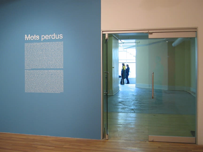 Mots perdus: Michael A. Robinson, John Latour, Paul Butler et Mike Patten