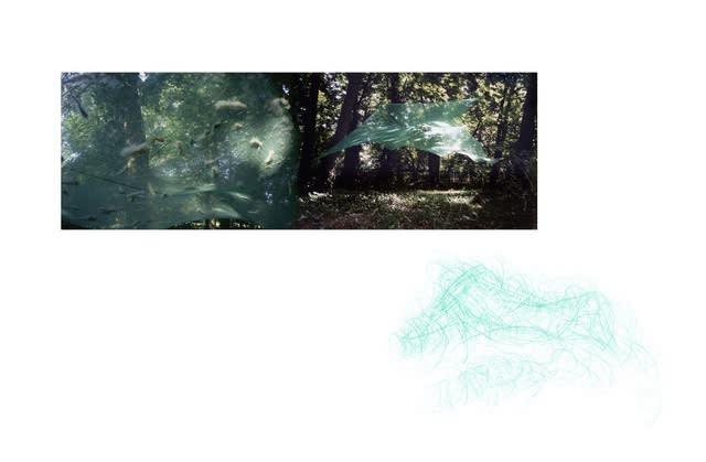 Marie-Josée Laframboise, Montage 76-32p + dessin bille, 2002, impression digitale, papier Condor, 48 x 73.4 cm