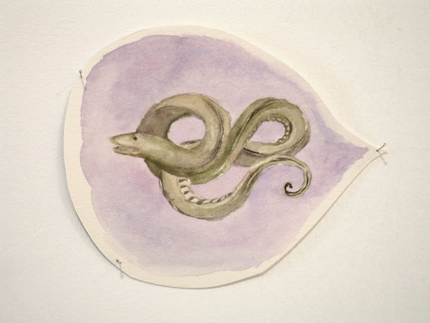 Shawna Mcleod, Untitled, 2006, aquarelle sur papier, 13 x 16 cm