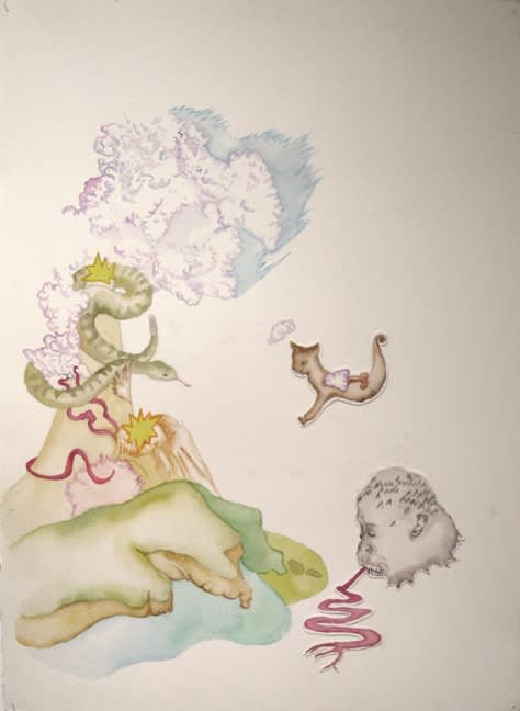 Shawna Mcleod, Untitled, 2006, aquarelle sur papier, 76 x 56 cm