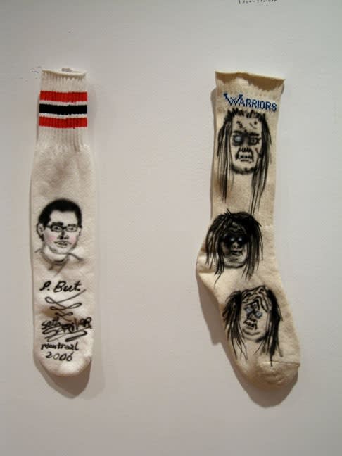 Seth Scriver, Sans titre, 2006, collage, 44.5 x 10 / 45 x 12 cm