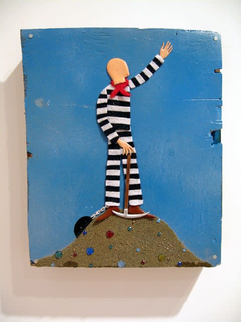 Adrian Williams, Untitled, 2006, collage, 31 x 26 x 5 cm, collection privée