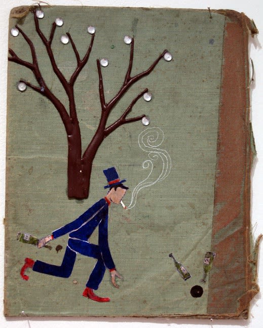 Adrian Williams, Untitled, 2006, collage, 18.5 x 14.5 cm, collection privée