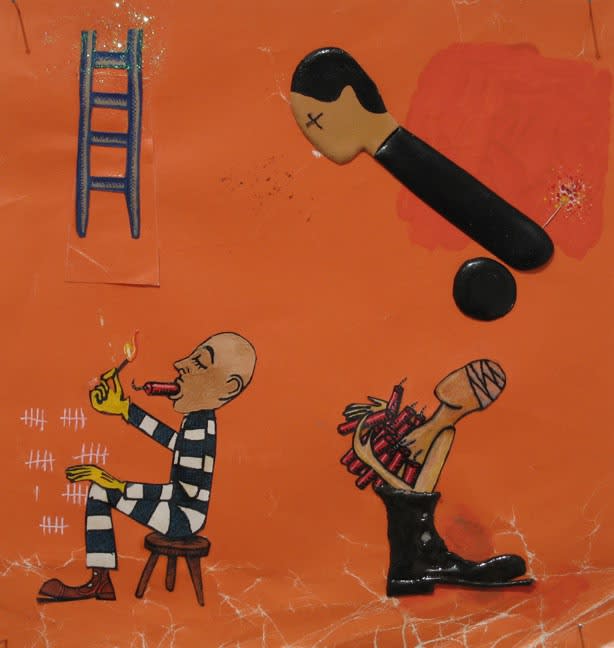 Adrian Williams, Untitled, 2006, collage, 19 x 17.5 cm