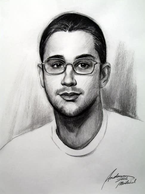 Paul Butler, Self Portrait, 2006, portrait commissionné de Paul Butler par Andong Wang