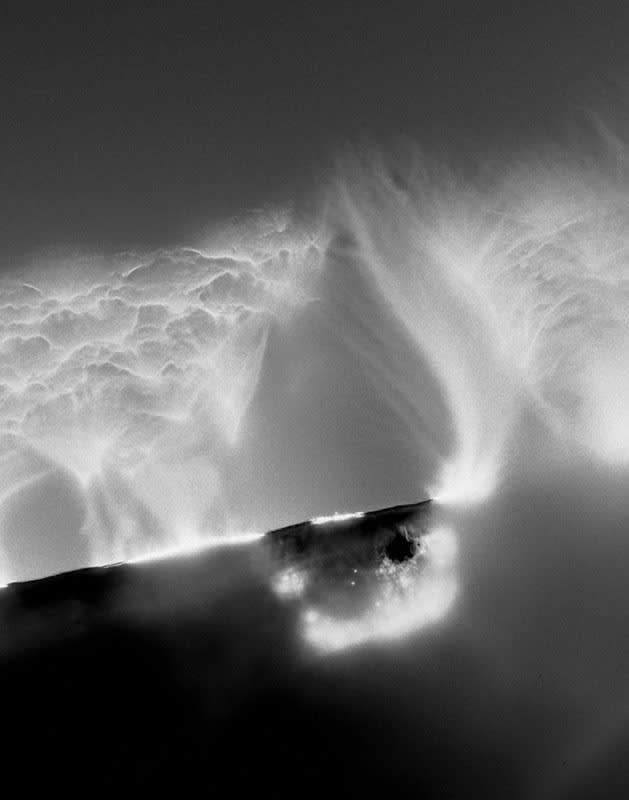 Marie-Jeanne Musiol, Miroir du cosmos # 16, 2006, impression numérique sur film transparent, 43 x 36 cm, édition de 7